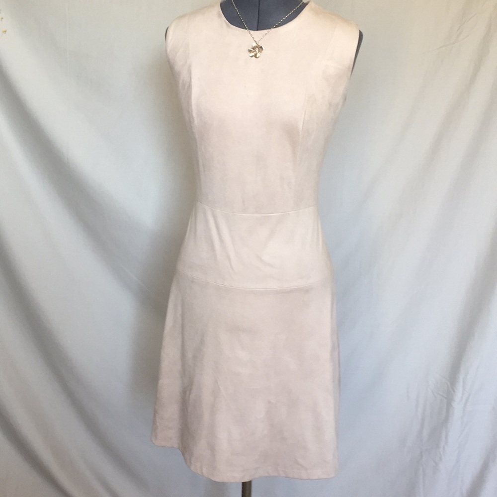 Beautiful faux suede Lila Rose dress.